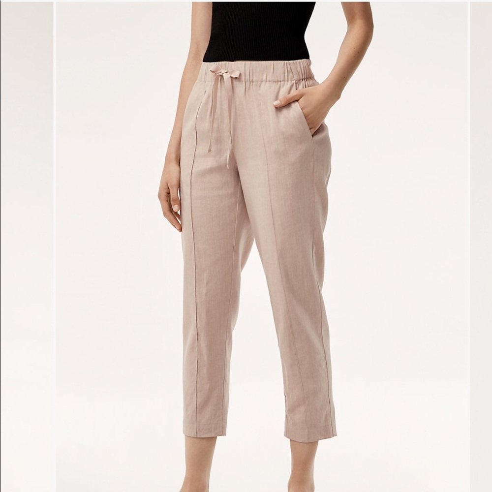 Aritizia Tan Pants NWT